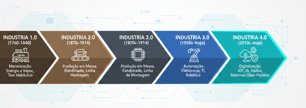 Indústria 4.0: A Quarta Revolução e o Papel do MES