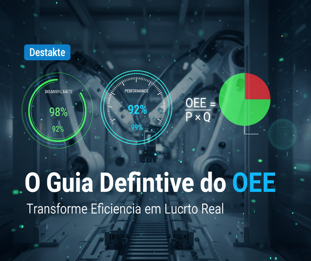 O Guia Definitivo do OEE: Como transformar eficiência em lucro real